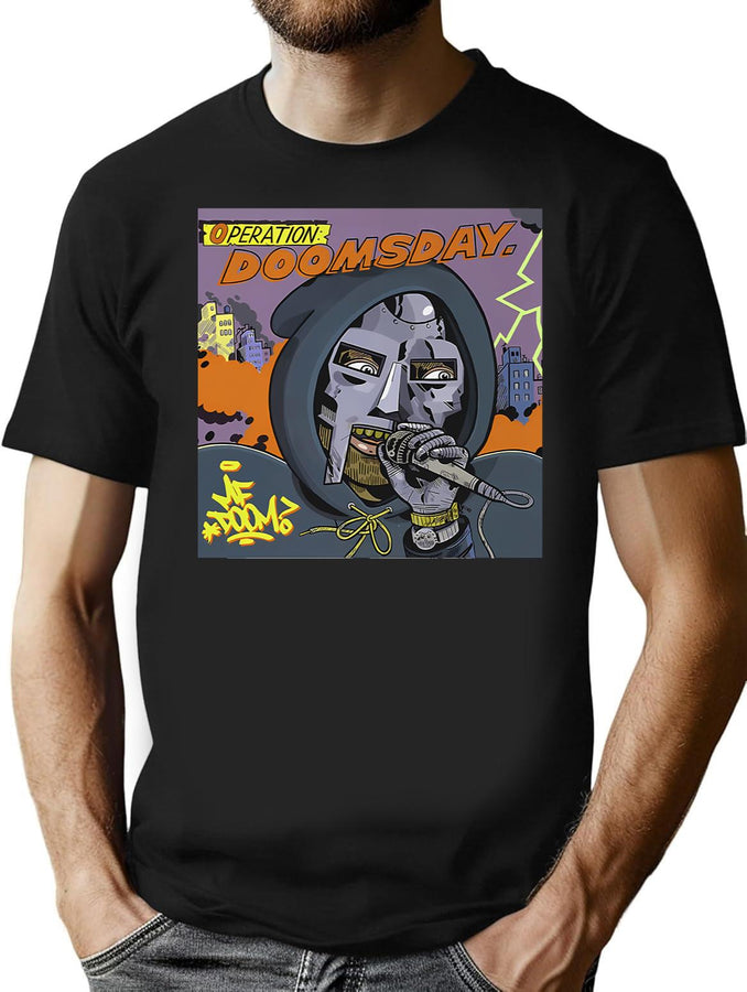 Doomsday Operation Classic T-Shirt for Men & Women, T-Shirts Graphic Tee - Black