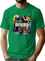 Doors All The Entities New Doors Game Update T-Shirt for Men & Women, T-Shirts Graphic Tee - Green