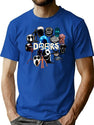 Doors Entities Everywhere T-Shirt for Men & Women, T-Shirts Graphic Tee - Blue