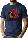 Doors - Seek Horror T-Shirt for Men & Women, T-Shirts Graphic Tee - Navy