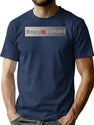 Dopplegamer Bootleg Graphic T-Shirt - Navy
