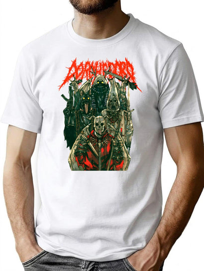 Dorohedoro Metal Rock Band T-Shirt for Men & Women, T-Shirts Graphic Tee - Black