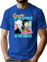 Dorothy In The Streets Blanche In The Sheets Graphic Design 80S Style Hipster Statement T-Shir T-Shirt for Men & Women, T-Shirts Graphic Tee - Blue