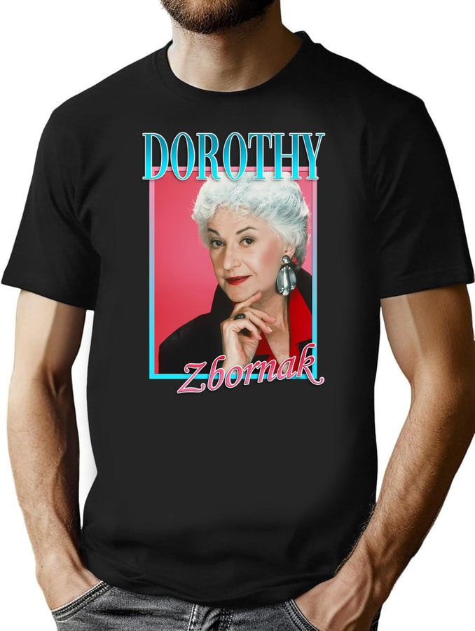 Dorothy Zbornak T-Shirt for Men & Women, T-Shirts Graphic Tee - Black