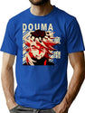 Douma - Vintage Art T-Shirt for Men & Women, T-Shirts Graphic Tee - Blue