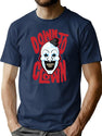 Down To Clown T-Shirt for Men & Women, T-Shirts Graphic Tee - Navy