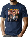 Dr House Bootleg Style Bootleg Graphic T-Shirt - Navy