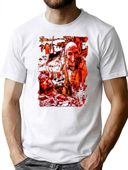 Dr Satan Print T-Shirt for Men & Women, T-Shirts Graphic Tee - Black