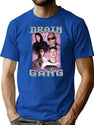 Drain Gang Vintage Bootleg Shirt Bootleg Graphic T-Shirt - Blue