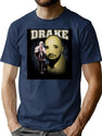 Drake Vintage Bootleg Graphic T-Shirt - Navy
