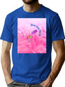 Drink Water Of Life (7) Bootleg Graphic T-Shirt - Blue