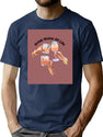 Drink Water Of Life (9) Bootleg Graphic T-Shirt - Navy
