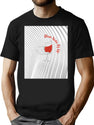 Drink Water Of Life Bootleg Graphic T-Shirt - Black