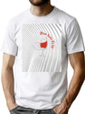 Drink Water Of Life Bootleg Graphic T-Shirt - White