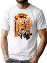 Drunk Beer Attack T-Shirt for Men & Women, T-Shirts Graphic Tee - White
