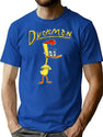 Duckman T-Shirt for Men & Women, T-Shirts Graphic Tee - Blue