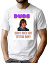 Dude Wheres My Car Design Pt1 Premium Heavyweight Cotton T-Shirt - White