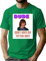 Dude Wheres My Car Design Pt1 Premium Heavyweight Cotton T-Shirt - Green