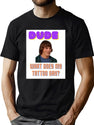 Dude Wheres My Car Design Pt1 Black T-Shirt - Green