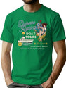 Dufresne Redding Boat Tours Tattoo Worn T-Shirt for Men & Women, T-Shirts Graphic Tee - Green