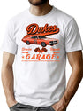 Dukes Garage T-Shirt for Men & Women, T-Shirts Graphic Tee - White