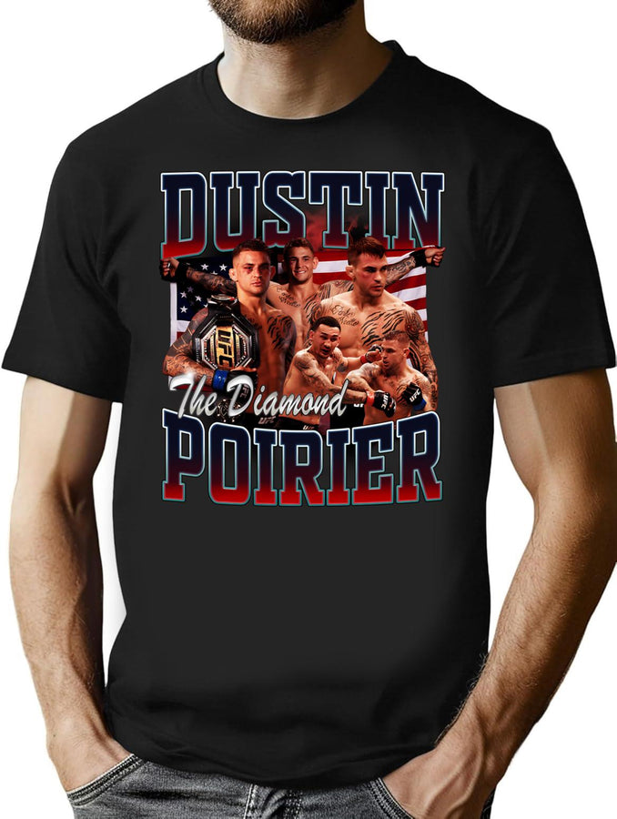 Dustin Poirier Bootleg Bootleg Graphic T-Shirt - Black