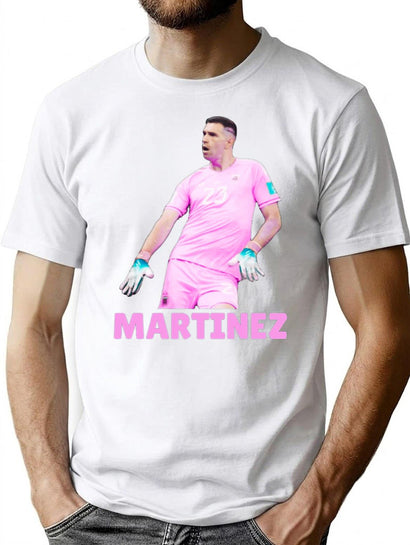 EMI Martinez-Funny Premium Heavyweight Cotton T-Shirt - Black