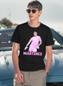 EMI Martinez-Funny Black T-Shirt - Navy