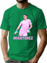 EMI Martinez-Funny Premium Heavyweight Cotton T-Shirt - Green