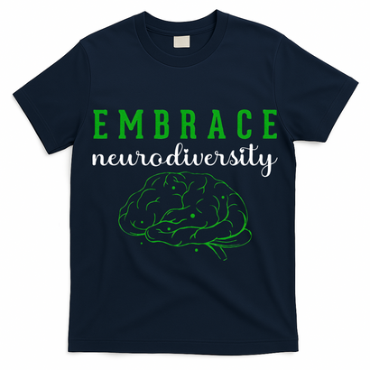 Embrace Neurodiversity ADHD Autism Awareness T-Shirt