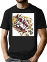 Earthquake Classic T-Shirt for Men & Women, T-Shirts Graphic Tee - Black