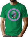 Earworms - Surreal Funny Bad Translation With Glitch Art Bootleg Graphic T-Shirt - Green