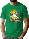 Eat St Unicorn Bootleg Graphic T-Shirt - Green