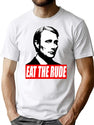 Eat The Rude - Hannibal Dark Background T-Shirt for Men & Women, T-Shirts Graphic Tee - White