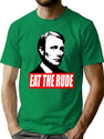 Eat The Rude - Hannibal Dark Background T-Shirt for Men & Women, T-Shirts Graphic Tee - Green