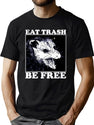 Eat Trash Be Free T-Shirt for Men & Women, T-Shirts Graphic Tee - Green