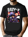 Eazy E Vintage Bootleg Bootleg Graphic T-Shirt - Black
