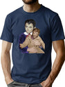 Eddie And The Werewolf T-Shirt for Men & Women, T-Shirts Graphic Tee - Navy