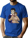 Eddie And The Werewolf T-Shirt for Men & Women, T-Shirts Graphic Tee - Blue