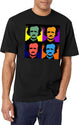 Edgar Allen Poe Pop Art T-Shirt for Men & Women, T-Shirts Graphic Tee - White