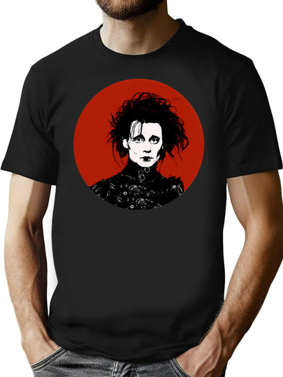 Edward Scissorhands T-Shirt for Men & Women, T-Shirts Graphic Tee - Black