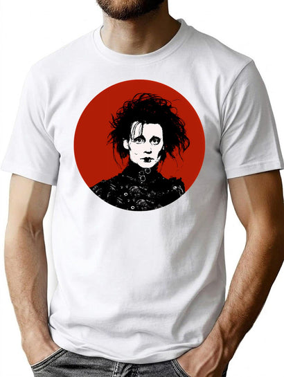 Edward Scissorhands T-Shirt for Men & Women, T-Shirts Graphic Tee - Black
