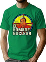 El Hombre Nuclear Worn T-Shirt for Men & Women, T-Shirts Graphic Tee - Green