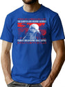 Eldritch Horror Pigeon T-Shirt for Men & Women, T-Shirts Graphic Tee - Blue