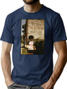 Eliot Ness For Mayor Bootleg Graphic T-Shirt - Navy