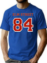 Elm Street Jersey - Nightmare '84 T-Shirt for Men & Women, T-Shirts Graphic Tee - Blue
