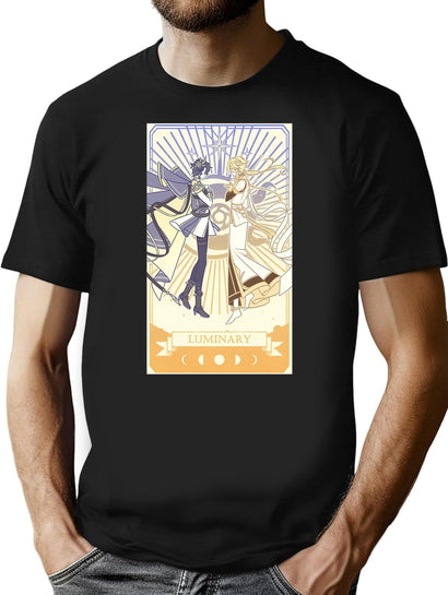 Elsword Tarot T-Shirt for Men & Women, T-Shirts Graphic Tee - Black