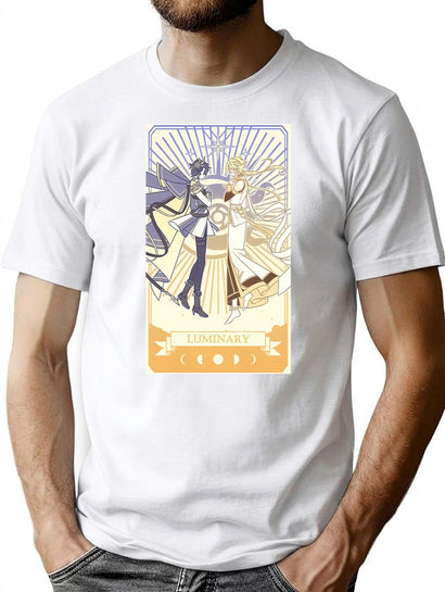 Elsword Tarot T-Shirt for Men & Women, T-Shirts Graphic Tee - Black