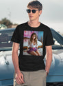 Emma Watson (2) Black T-Shirt - Navy