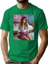 Emma Watson (2) T-Shirt for Men & Women, T-Shirts Graphic Tee - Green